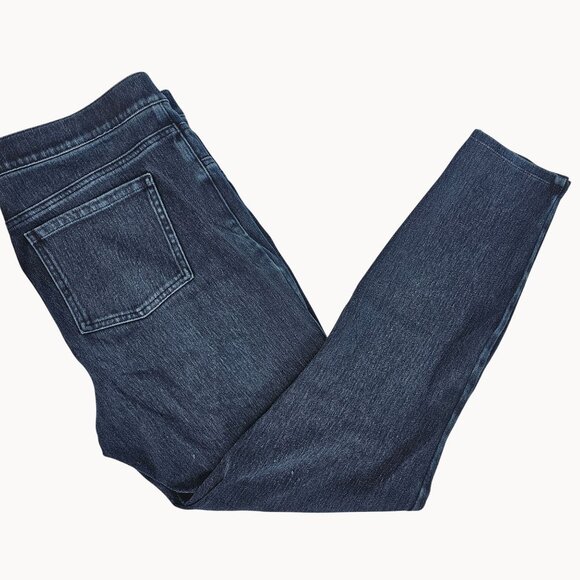 Womens Casual Classic Faux Jean Stretch Comfort Jeggings Spanx Sara Blakely XL - Picture 2 of 13